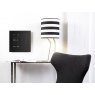 QLOCKTWO QLOCKTWO EARTH 45 Powder Coated Stainless Steel