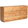 Qualita Piana Oak 3 Door Sideboard