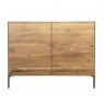 Qualita Orthello Oak 2 Door Sideboard