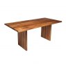 Qualita Piana Oak Dining Table (with full wooden legs)