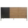 Qualita Orthello Oak 3 Door Sideboard
