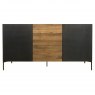 Qualita Orthello Oak 3 Door Sideboard