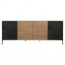 Qualita Orthello Oak 4 Door Sideboard