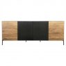 Qualita Orthello Oak 4 Door Sideboard