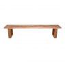 Qualita Piana Oak Bench (with U-shape wooden legs 4x10cm)