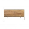 Qualita Orthello Oak 2 Door TV Unit