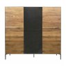 Qualita Orthello Oak 6 Door Highboard