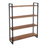 Qualita Piana Oak 155cm Height Shelving Unit