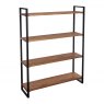 Qualita Piana Oak 200cm Height Shelving Unit