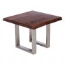 Qualita Piana Walnut Coffee Table (with U-shape metal legs 3x6cm)