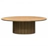 Qualita Timna Oak Oval Dining Table