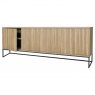 Qualita Timna Oak 4 Door Sideboard