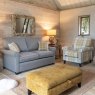 Alstons Cosy Legged Ottoman  Stool