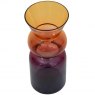 Elise Tropical Sunset Ombre Glass Vase