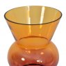 Elise Tropical Sunset Ombre Glass Vase