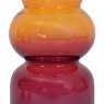 Elise Tropical Sunset Ombre Glass Vase