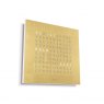 QLOCKTWO QLOCKTWO EARTH 45 Creator's Edition: Gold