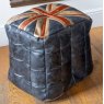 Vintage Union Jack Bean Bag (leather)
