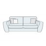 Alpha Designs Celeste 2 Seater Sofa
