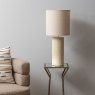 Libra Tall Cream Textured Porcelain Table Lamp