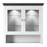 Hill & Hunter New England Small 2 Glazed Door Dresser Rack