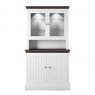 Hill & Hunter New England Small 2 Glazed Door Dresser Rack