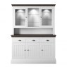 Hill & Hunter New England Medium 2 Glazed Door Dresser Rack
