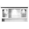 Hill & Hunter New England Large 2 Glazed Door Dresser Rack