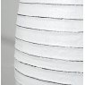Wilde Java Ribbed White Large Pot