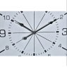 Libra Nickel Aviator Wall Clock