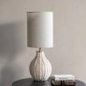 Libra Natural Rattan Lamp with Drum Shade Small