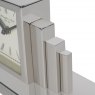 Libra Plaza Nickel Mantel Clock