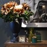 Nickel Art Deco Mantel Clock