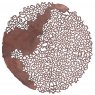 Libra Apo Coral Bronze Wall Sculpture