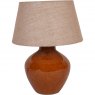 Libra Aubrey Terracotta Ceramic Table Lamp