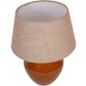 Libra Aubrey Terracotta Ceramic Table Lamp
