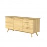 Qualita Hazlemere 2 Door 3 Drawer Sideboard
