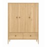 Bellstone Jago 3 Door 2 Drawer Wardrobe
