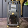 Metal Frame Mantel Clock