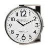 George & Co Nickel Wall Station Clock