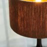 Burnt Black Table Lamp