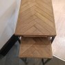 Bluebone Chevron Nest of 2 Supper Tables