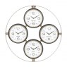 Libra Sterling World City Wall Clock