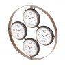 Libra Sterling World City Wall Clock