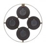 Libra Sterling World City Wall Clock