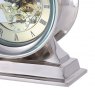 Libra Cooper Nickel Mantel Clock