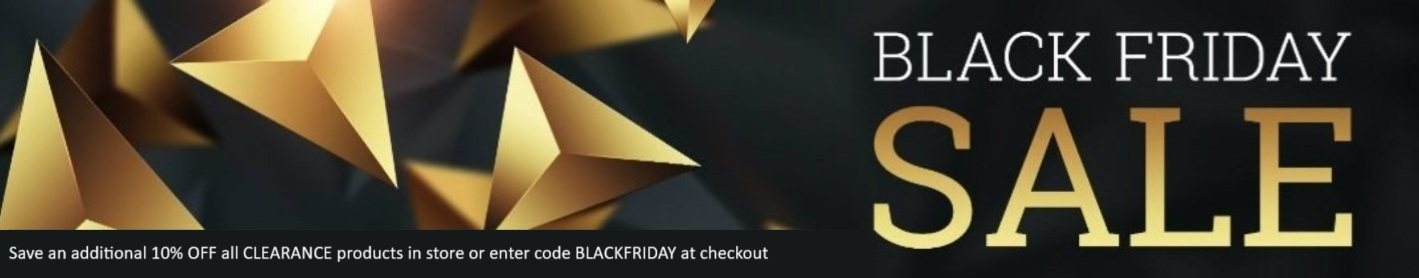 Black Friday discounts on selected products